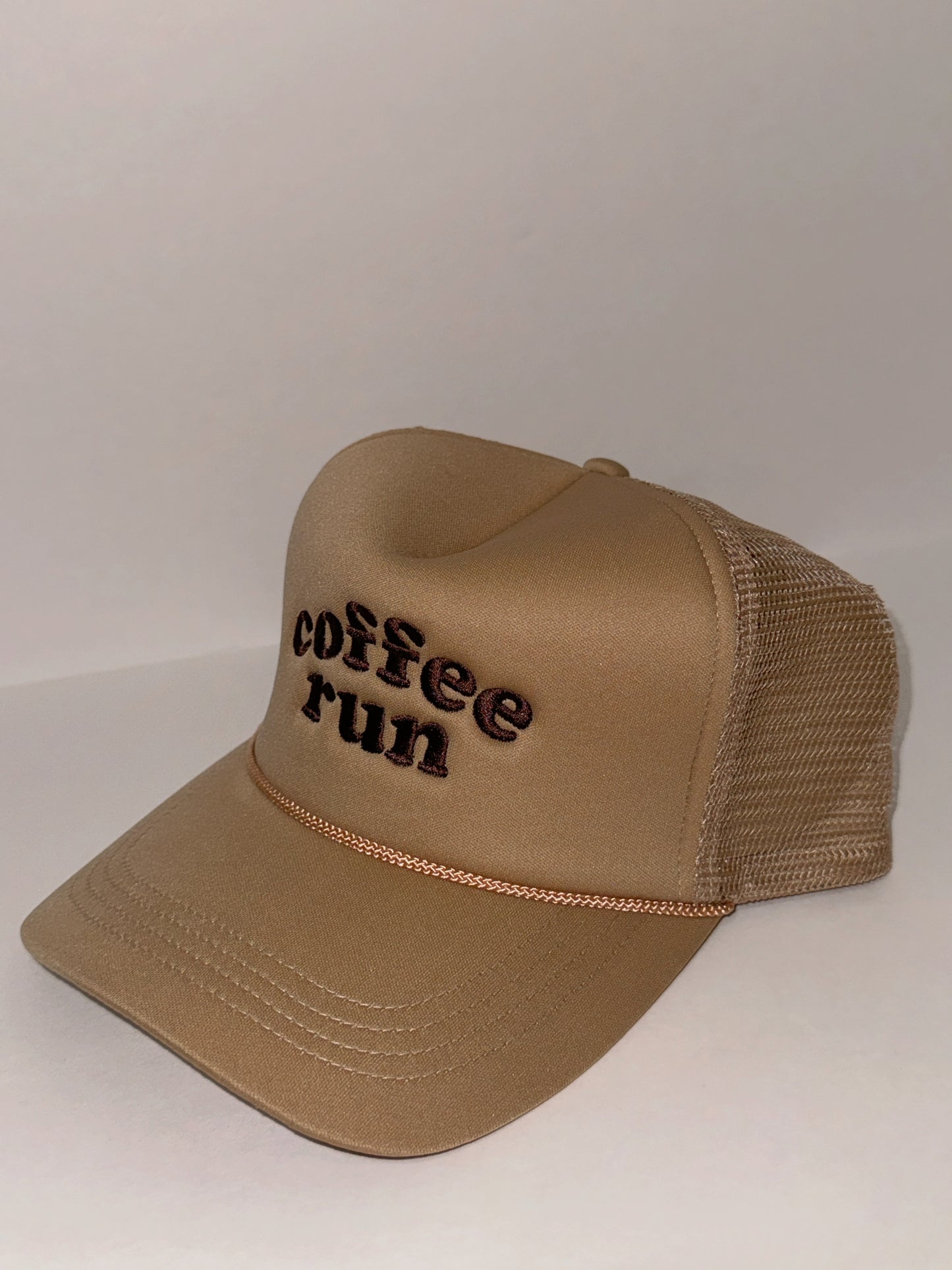 Coffee Run Trucker Hat - Multiple Colors