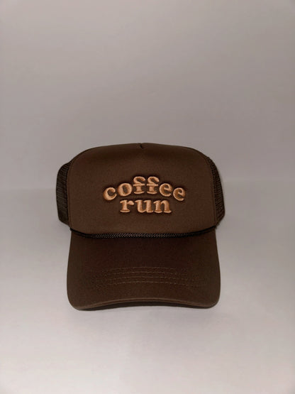 Coffee Run Trucker Hat - Multiple Colors